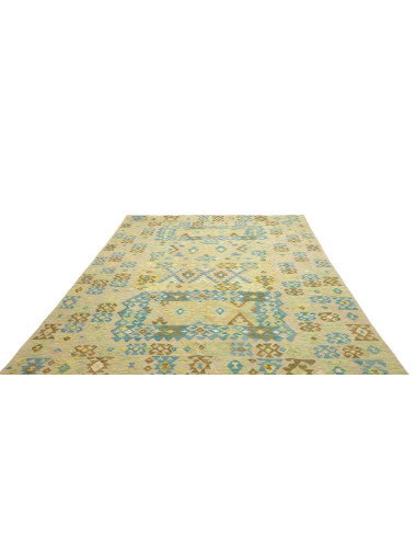 Tappeto Kilim Afghanistan 208x293 Beige Celeste