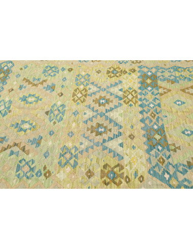 Tappeto Kilim Afghanistan 208x293 Beige Celeste