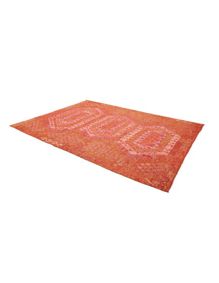 Tappeto Kilim Afghanistan 205x289 Arancione Ros