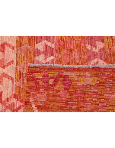 Tappeto Kilim Afghanistan 205x289 Arancione Ros