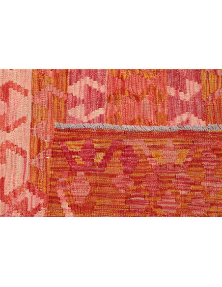 Tappeto Kilim Afghanistan 205x289 Arancione Ros
