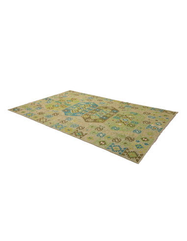 Rug Kilim Afghanistan 193x299 Sage Green Lime G