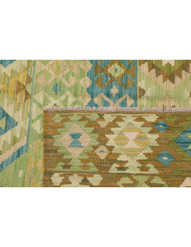 Tappeto Kilim Afghanistan 206x293 Marrone Terra