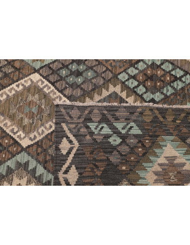 Rug Kilim Afghanistan 205x290 Brown Beige Grey
