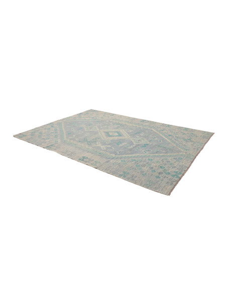 Rug Kilim Afghanistan 201x290 Sky Blue Light Bl
