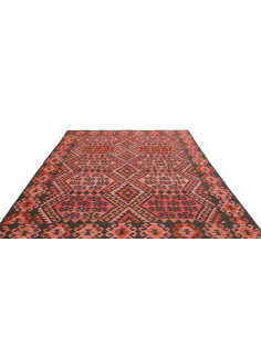 Rug Kilim Afghanistan 213x301 Reddish Orange Da 2