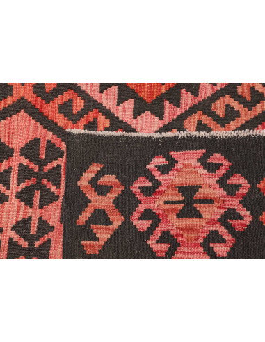 Tappeto Kilim Afghanistan 213x301 Rosso Arancio