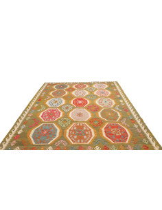 Rug Kilim Afghanistan 206x290 Olive Green Terra 2