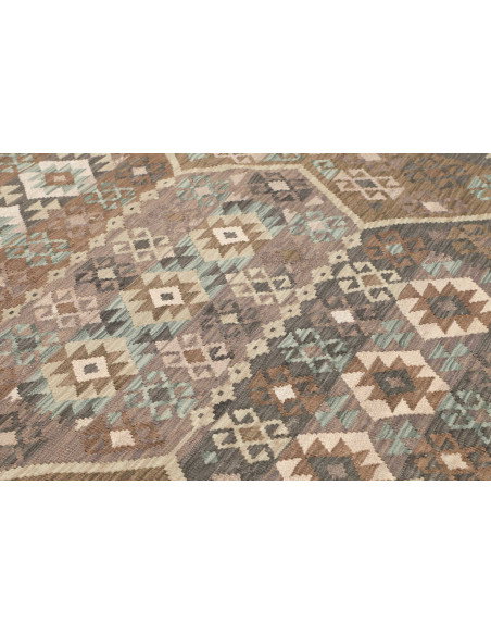 Rug Kilim Afghanistan 210x299 Brown Beige Grey