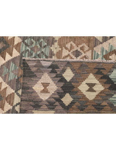 Rug Kilim Afghanistan 210x299 Brown Beige Grey