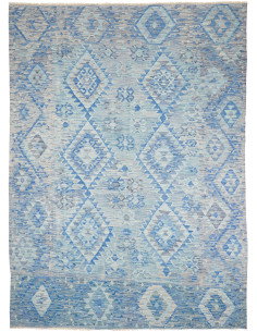 Rug Kilim Afghanistan 204x281 Blue Light Blue G