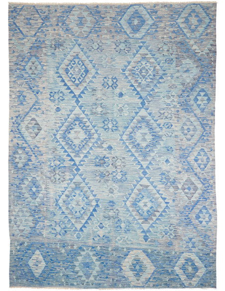 Rug Kilim Afghanistan 204x281 Blue Light Blue G