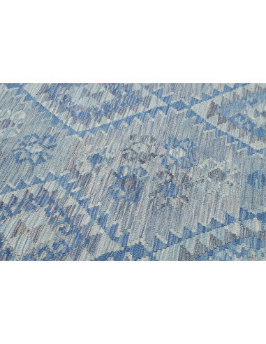 Rug Kilim Afghanistan 204x281 Blue Light Blue G