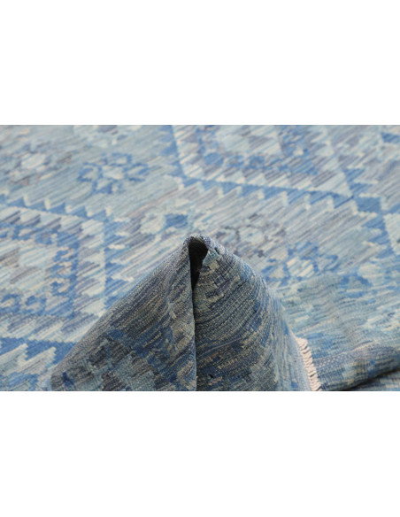 Rug Kilim Afghanistan 204x281 Blue Light Blue G