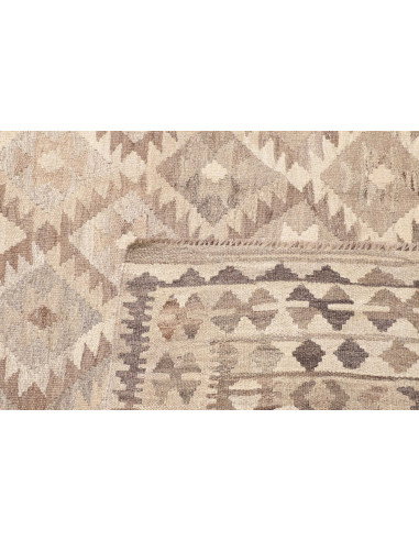 Tappeto Kilim Afghanistan 198x291 Crema Beige M