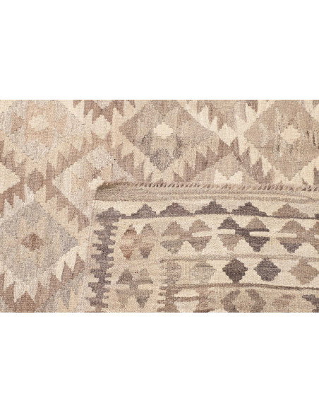 Tappeto Kilim Afghanistan 198x291 Crema Beige M