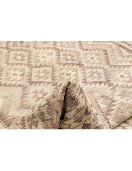 Tappeto Kilim Afghanistan 198x291 Crema Beige M