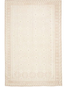 Tappeto Kilim Afghanistan 204x302 Crema Beige N