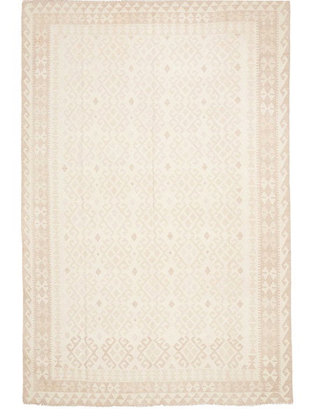 Rug Kilim Afghanistan 204x302 Cream Beige Natur