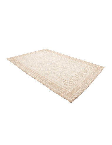 Tappeto Kilim Afghanistan 204x302 Crema Beige N