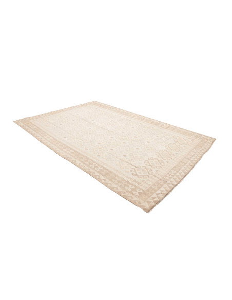 Rug Kilim Afghanistan 204x302 Cream Beige Natur