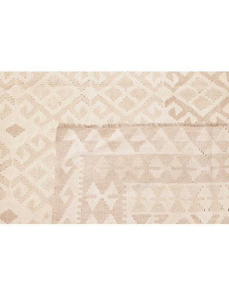 Tappeto Kilim Afghanistan 204x302 Crema Beige N