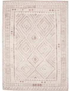 Rug Kilim Afghanistan 207x286 Beige Pink Light