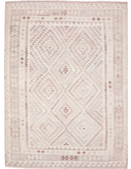Rug Kilim Afghanistan 207x286 Beige Pink Light