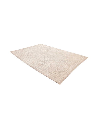 Tappeto Kilim Afghanistan 209x292 Beige Greige