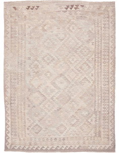 Rug Kilim Afghanistan 208x286 Light Beige Cream