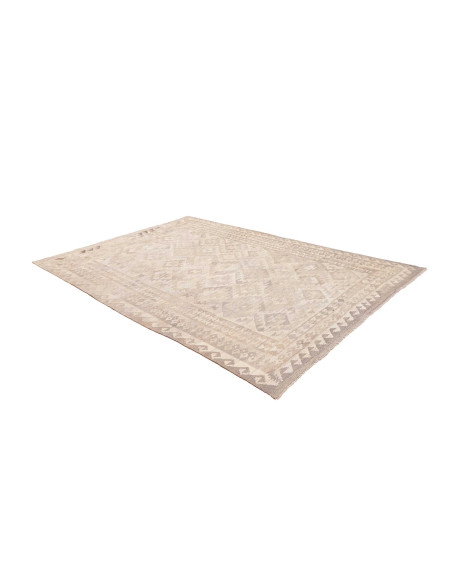 Rug Kilim Afghanistan 208x286 Light Beige Cream