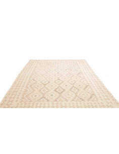 Rug Kilim Afghanistan 203x281 Cream Beige Light 2