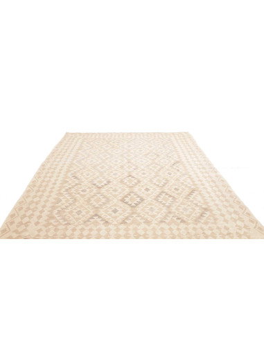 Rug Kilim Afghanistan 203x281 Cream Beige Light