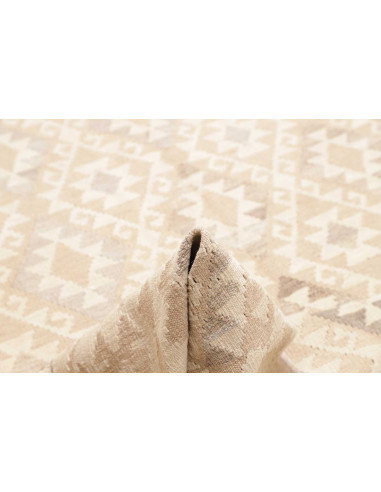 Tappeto Kilim Afghanistan 203x281 Crema Beige G