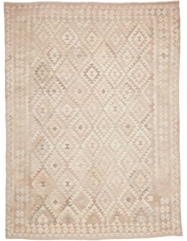 Tappeto Kilim Afghanistan 212x289 Beige Sabbia