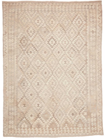 Rug Kilim Afghanistan 212x289 Beige Sand Light