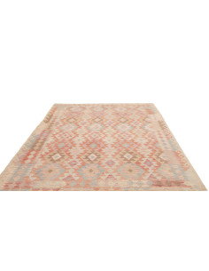Rug Kilim Afghanistan 204x287 Cream Beige Peach 2
