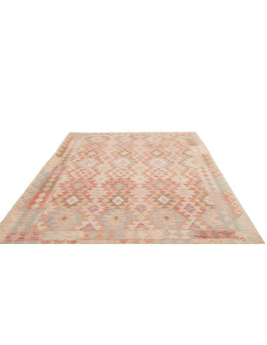 Tappeto Kilim Afghanistan 204x287 Crema Beige P