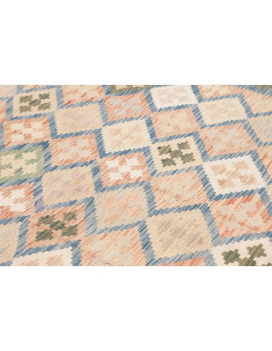 Tappeto Kilim Afghanistan 200x292 Beige Sabbia