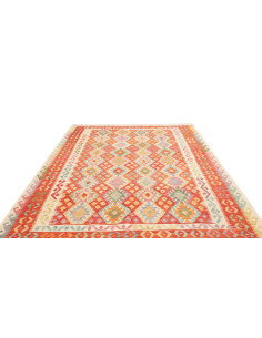 Rug Kilim Afghanistan 203x293 Orange Terracotta 2