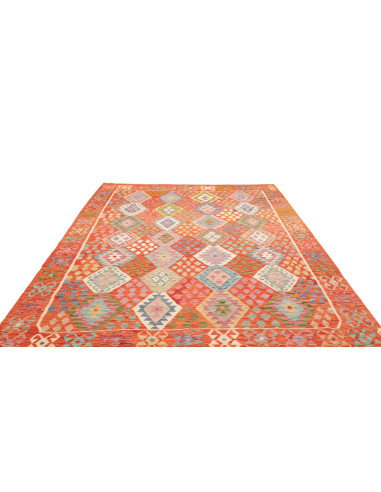 Tappeto Kilim Afghanistan 208x291 Arancio Terra