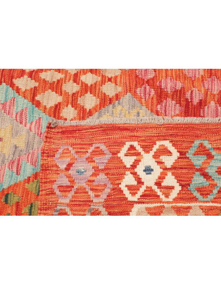 Rug Kilim Afghanistan 208x291 Orange Terracotta