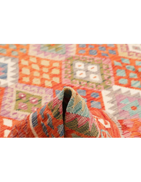 Rug Kilim Afghanistan 208x291 Orange Terracotta
