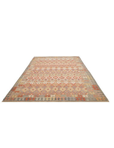 Tappeto Kilim Afghanistan 205x300 Grigio Azzurr