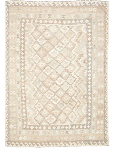 Tappeto Kilim Afghanistan 202x286 Beige Crema S