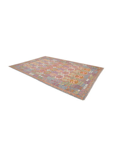 Tappeto Kilim Afghanistan 247x351 Blu Grigio Ar