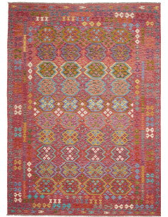 Rug Kilim Afghanistan 249x350 Terracotta Red Sk