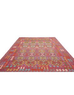 Rug Kilim Afghanistan 249x350 Terracotta Red Sk 2