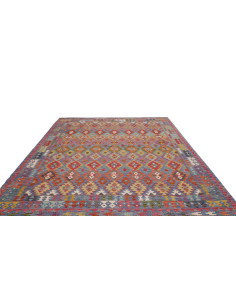 Rug Kilim Afghanistan 250x293 Bluish Grey Red O 2