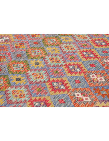 Tappeto Kilim Afghanistan 250x293 Grigio Bluast